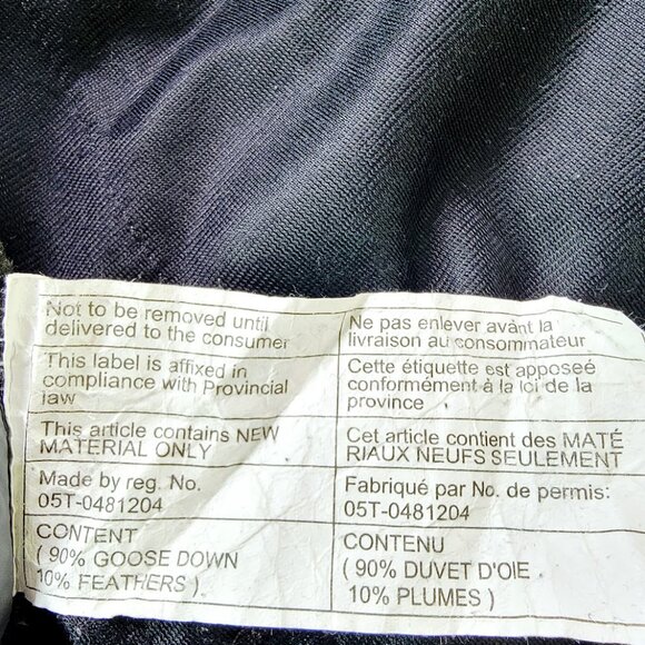 Lululemon Women's Black Goose Down Hood Hybrid Full Zip Quilted Puffer Jacket 6 - Picture 7 of 9